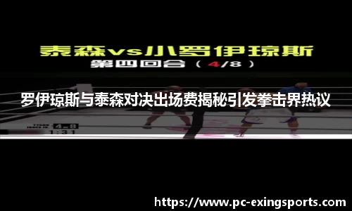 罗伊琼斯与泰森对决出场费揭秘引发拳击界热议